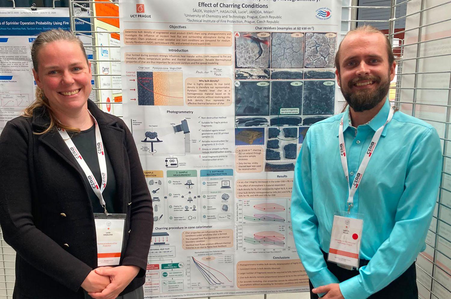 Double Success for the Laboratory of Fire Engineering at IAFSS 2026