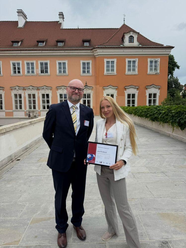 Jana Floreková Awarded Barrande Fellowship