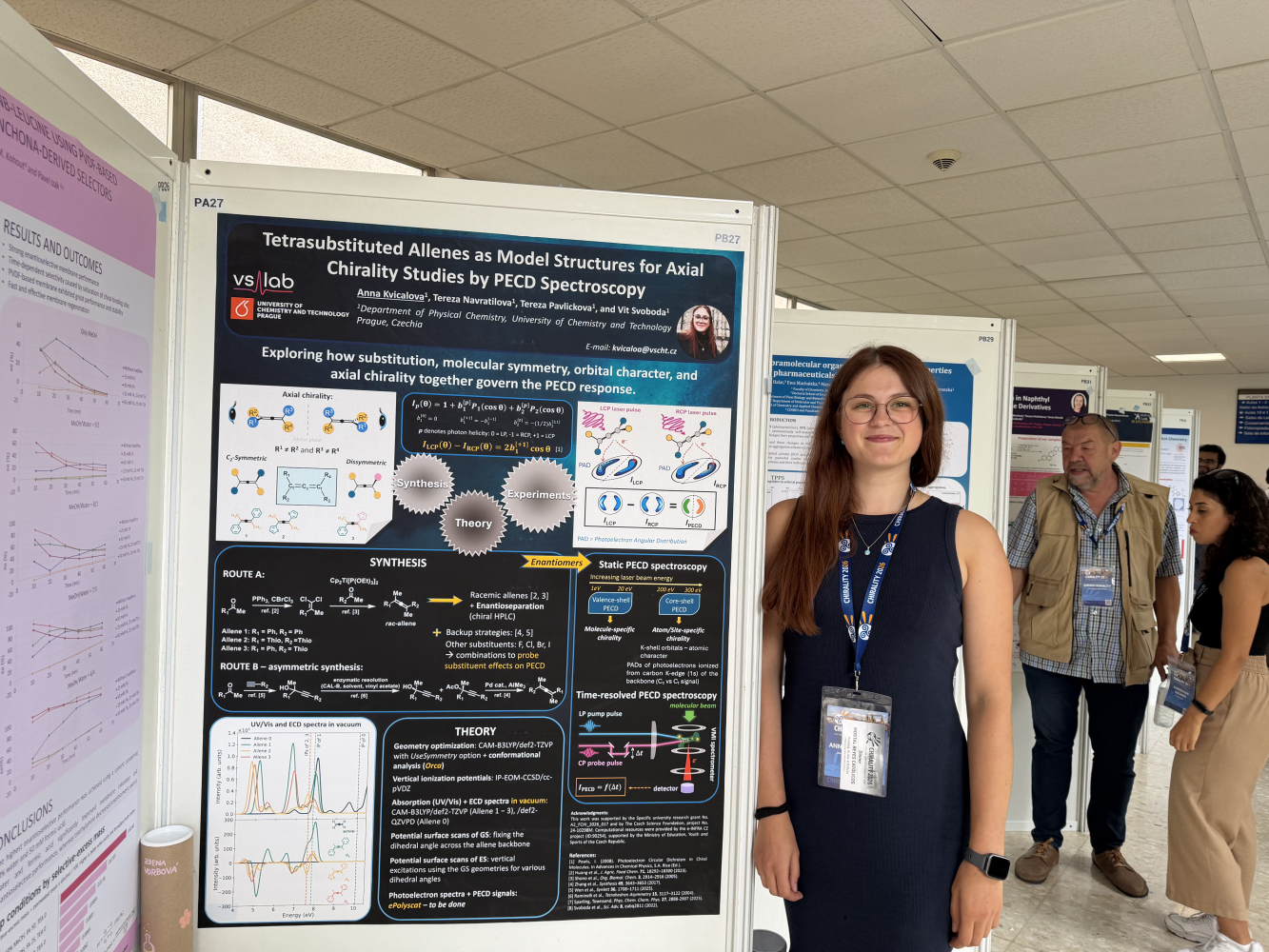 Best Poster Award for Anna Kvíčalová