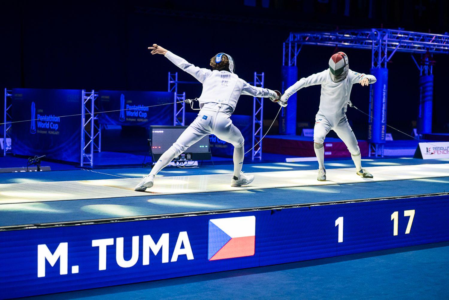 Matouš Tůma Achieves Success in Modern Pentathlon