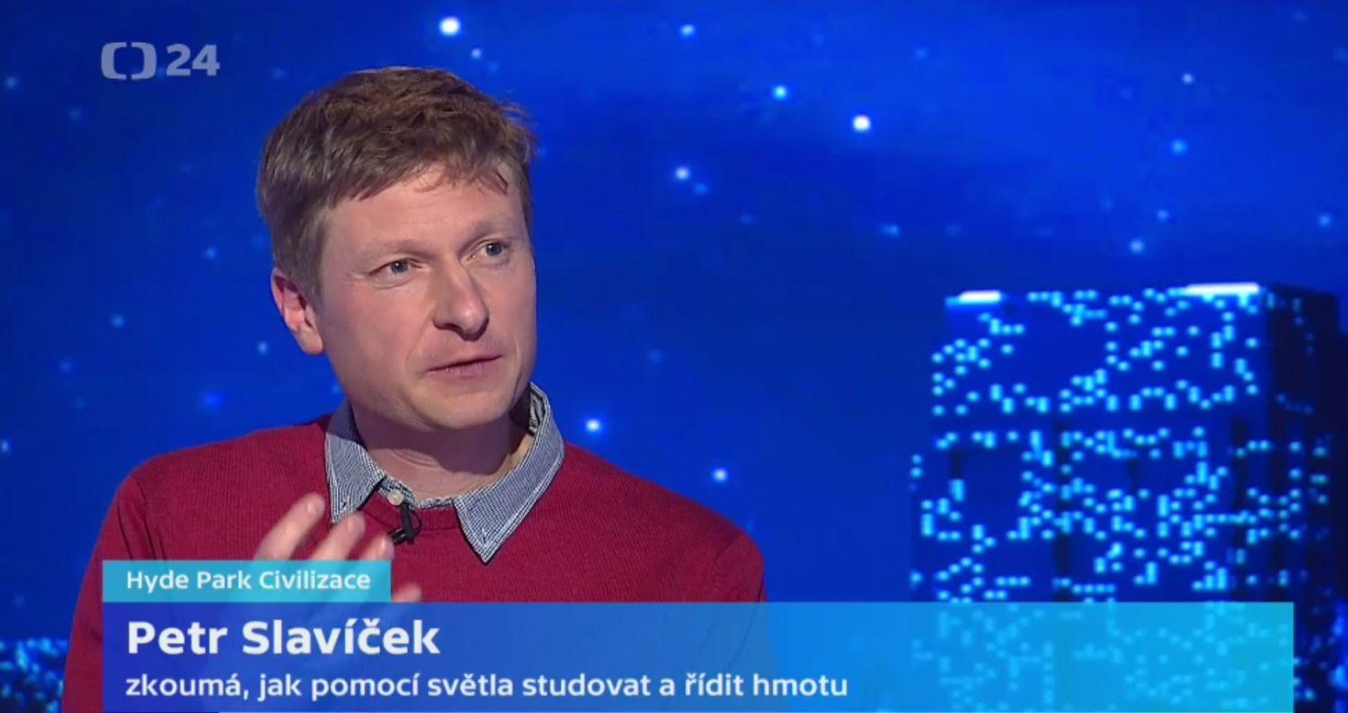 Prof. Slavíček v pořadu Hyde Park