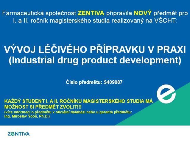 VÝVOJ LÉČIVÉHO PŘÍPRAVKU V PRAXI