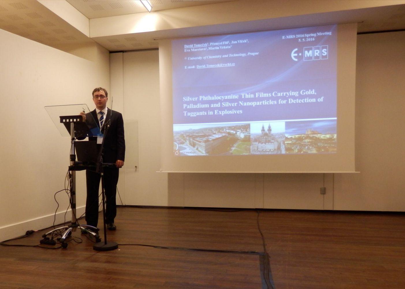 Graduate Student Award na konferenci E-MRS