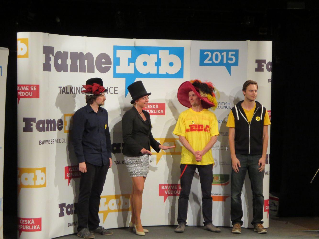 Úspěch Matěje Nováka v soutěži Famelab