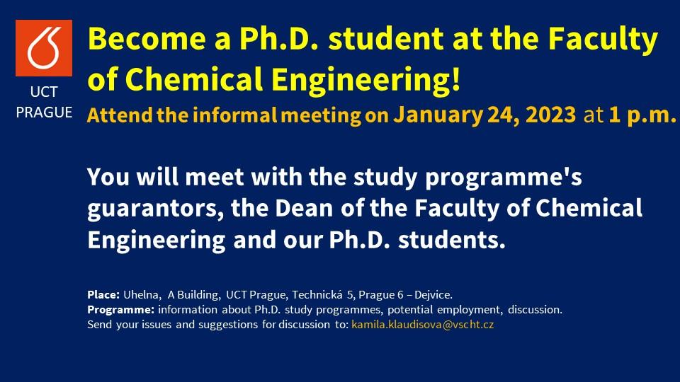Become a Ph.D. student